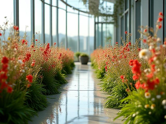 Floral ceremony installation in Victoria